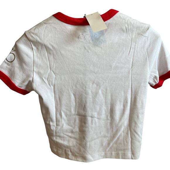 Disney's Mickey Mouse Women's Short Sleeve Graphic Baby T-Shirt - Small - NWT - Picture 4 of 6